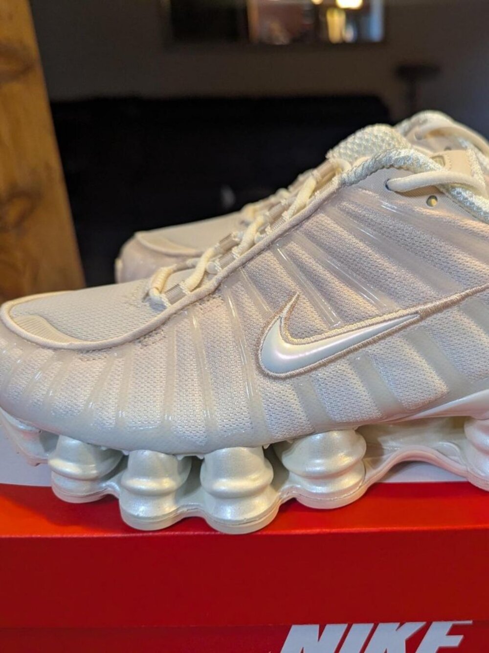 Nike Shox TL Pearl White Women's 8.5 New in Box